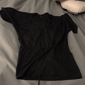 Elegant Black Women's Top